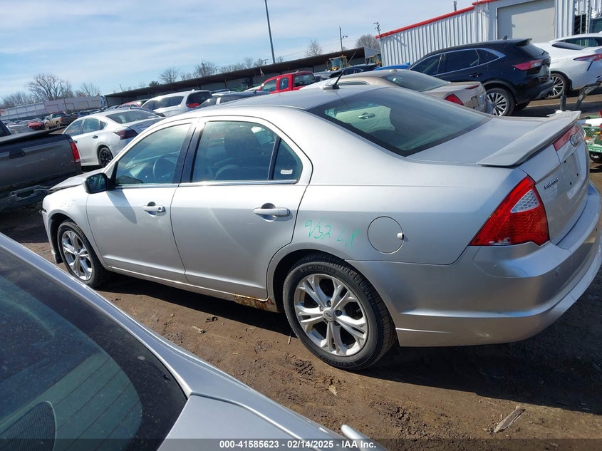 2012 FORD FUSION VIN: 3FAHP0HA4CR123046