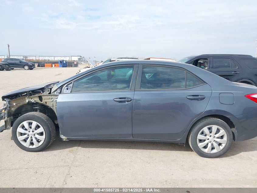 2016 TOYOTA COROLLA LE - 5YFBURHE6GP384478