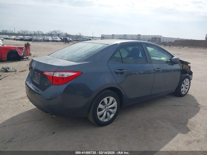 2016 TOYOTA COROLLA LE - 5YFBURHE6GP384478