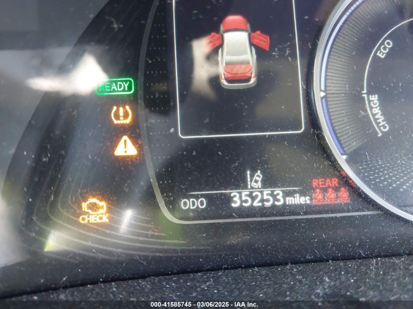 2022 Lexus Es 300H VIN: 58ADA1C11NU019444 Lot: 41585745