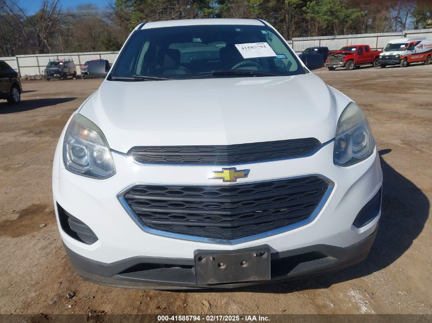 2016 CHEVROLET EQUINOX LS - 2GNALBEK8G1155208