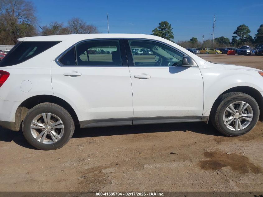 2016 CHEVROLET EQUINOX LS - 2GNALBEK8G1155208