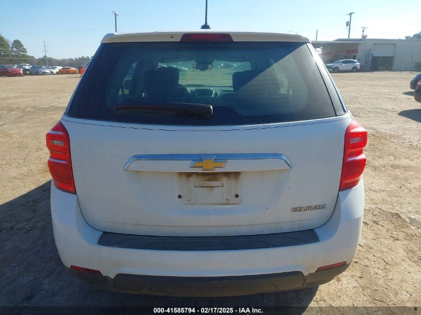 2016 CHEVROLET EQUINOX LS - 2GNALBEK8G1155208