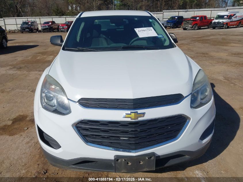 2016 CHEVROLET EQUINOX LS - 2GNALBEK8G1155208