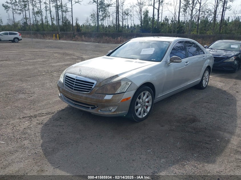 2007 MERCEDES-BENZ S 550 VIN: WDDNG71XX7A092718