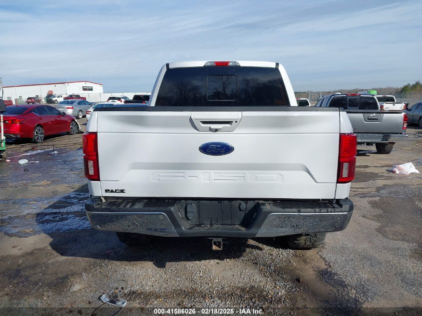 2020 Ford F-150 Lariat VIN: 1FTEW1E54LKD51095 Lot: 41586026