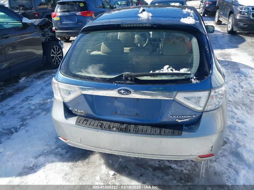 2008 Subaru Impreza Outback Sport VIN: JF1GH636X8H802472 Lot: 41586222