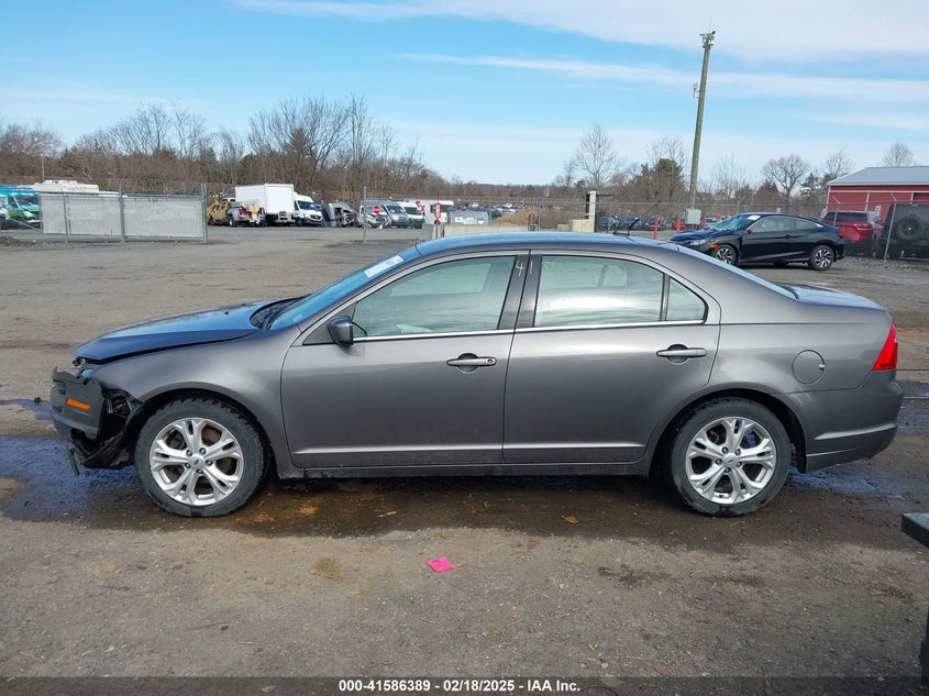 2012 FORD FUSION VIN: 3FAHP0HA2CR276721