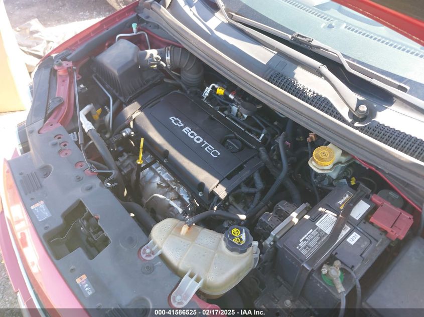 2012 Chevrolet Sonic 2Lz VIN: 1G1JE6SH8C4149130 Lot: 41586525