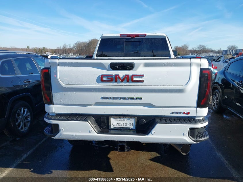 2025 GMC Sierra 2500Hd 4Wd Standard Bed At4 VIN: 1GT4UPEY4SF174439 Lot: 41586534