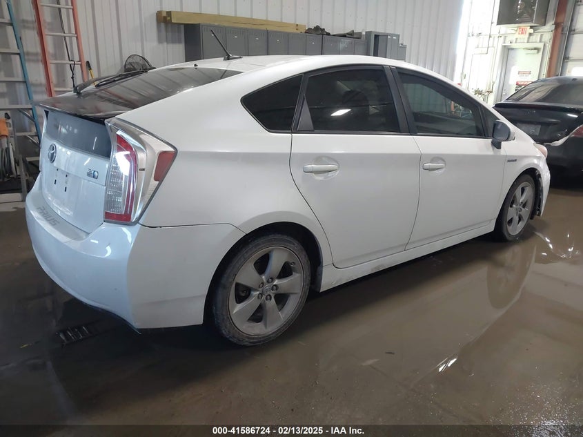 2012 TOYOTA PRIUS VIN: JTDKN3DU2C5439362