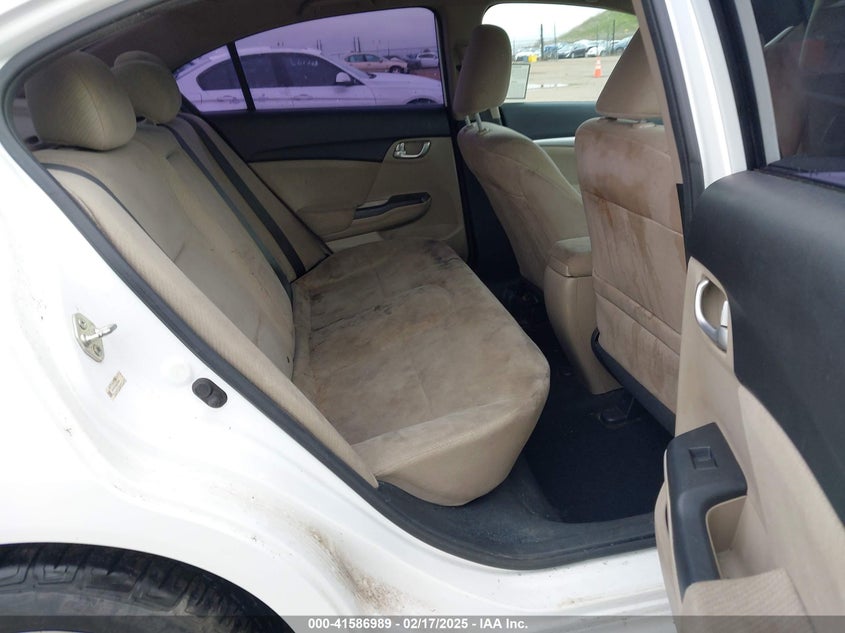 2013 Honda Civic Ex VIN: 19XFB2F86DE284020 Lot: 41586989