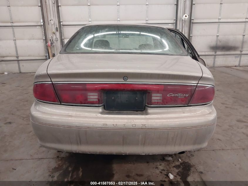 2000 Buick Century Limited VIN: 2G4WY55J7Y11776 Lot: 41587053