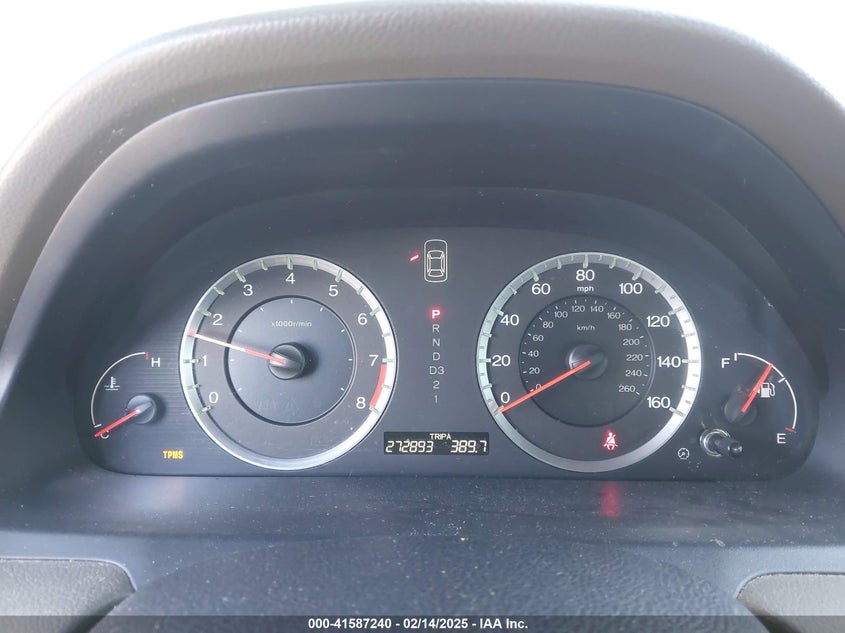 2009 HONDA ACCORD VIN: 1HGCP267X9A148500