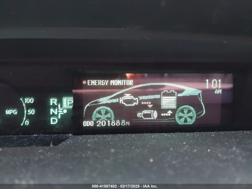 2011 Toyota Prius Two VIN: JTDKN3DU2B1364149 Lot: 41587402