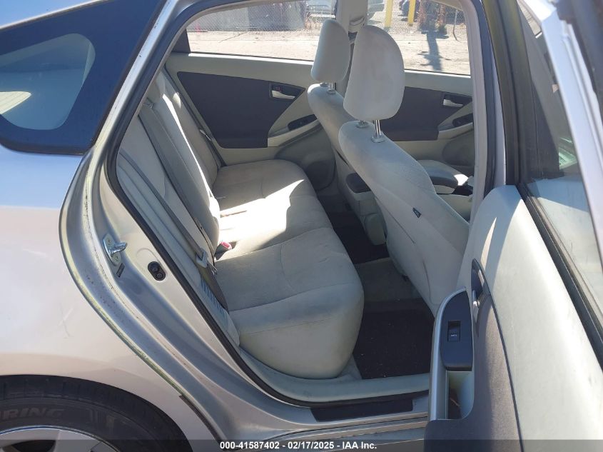 2011 Toyota Prius Two VIN: JTDKN3DU2B1364149 Lot: 41587402