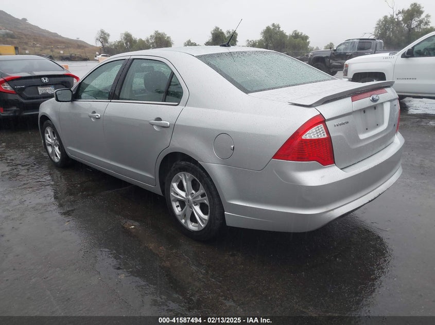 2012 FORD FUSION VIN: 3FAHP0HAXCR116750