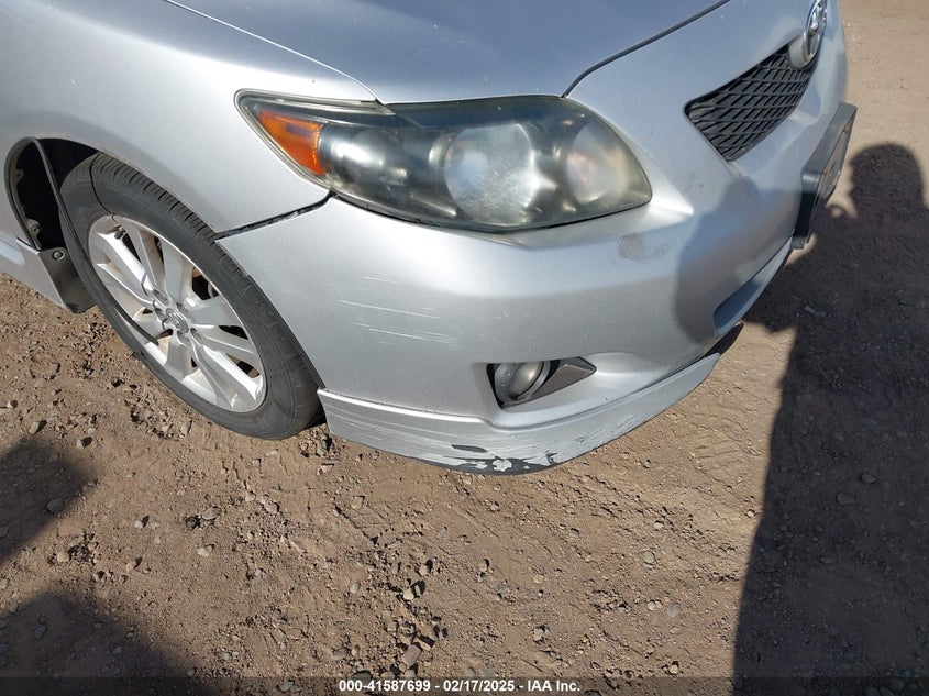 2009 TOYOTA COROLLA VIN: 1NXBU40E39Z117637