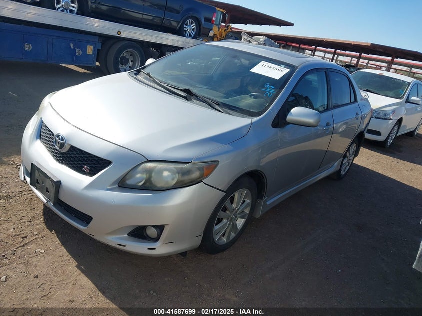 2009 TOYOTA COROLLA VIN: 1NXBU40E39Z117637