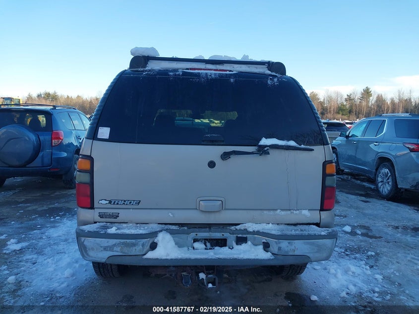 2006 Chevrolet Tahoe Z71 VIN: 1GNEK13T76R107845 Lot: 41587767