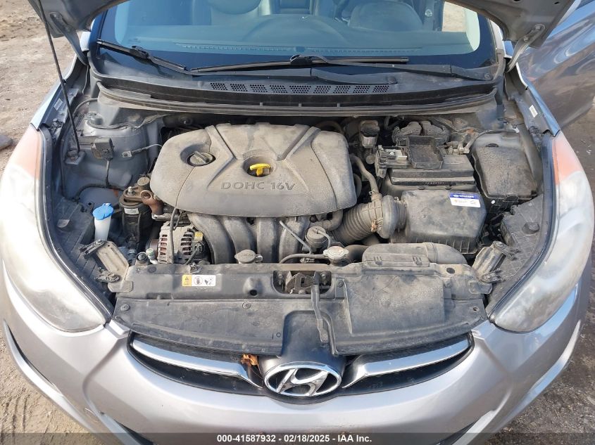 2013 Hyundai Elantra Limited VIN: KMHDH4AE4DU671340 Lot: 41587932