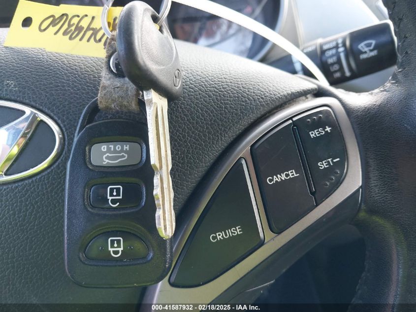 2013 Hyundai Elantra Limited VIN: KMHDH4AE4DU671340 Lot: 41587932