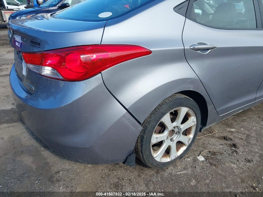 2013 Hyundai Elantra Limited VIN: KMHDH4AE4DU671340 Lot: 41587932