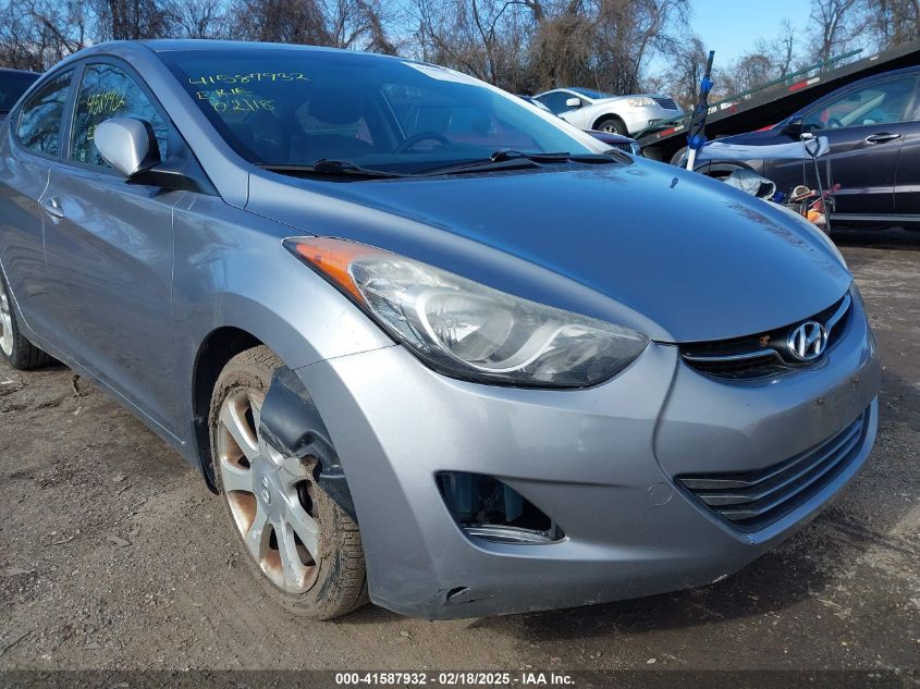 2013 Hyundai Elantra Limited VIN: KMHDH4AE4DU671340 Lot: 41587932