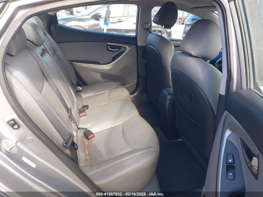 2013 Hyundai Elantra Limited VIN: KMHDH4AE4DU671340 Lot: 41587932