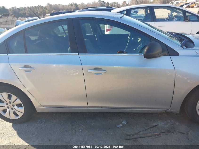 2012 Chevrolet Cruze VIN: 1G1PC5FHXC7385643 Lot: 41587953