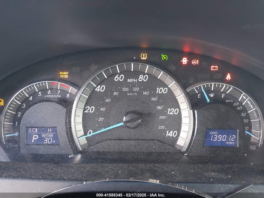 2012 TOYOTA CAMRY VIN: 4T1BF1FKXCU180554