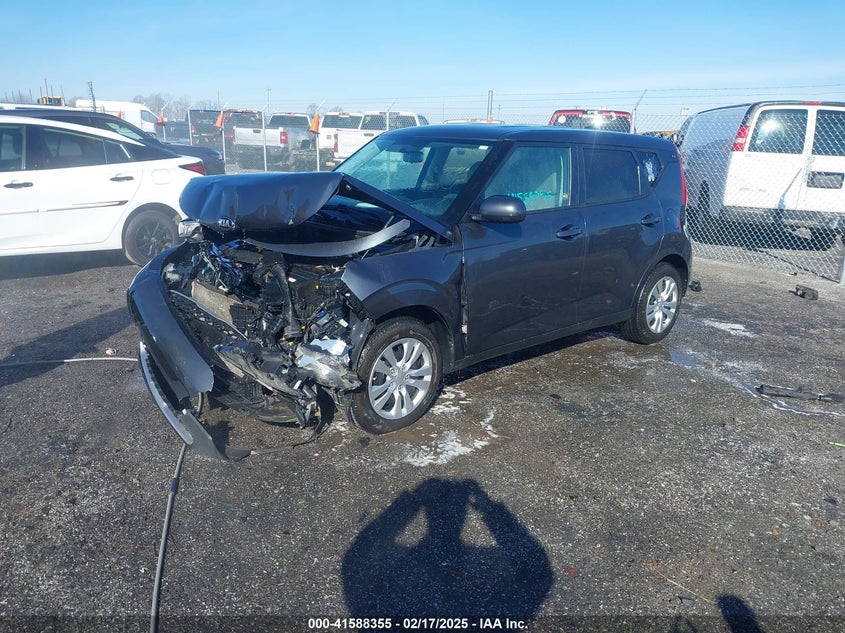 2021 Kia Soul Lx, Front End, IAAI, VIN KNDJ23AU7M7750736 — photo 2