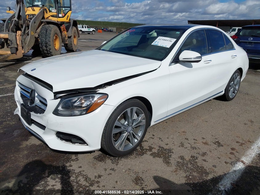 2016 MERCEDES-BENZ C 300 LUXURY/SPORT - 55SWF4JB2GU156633