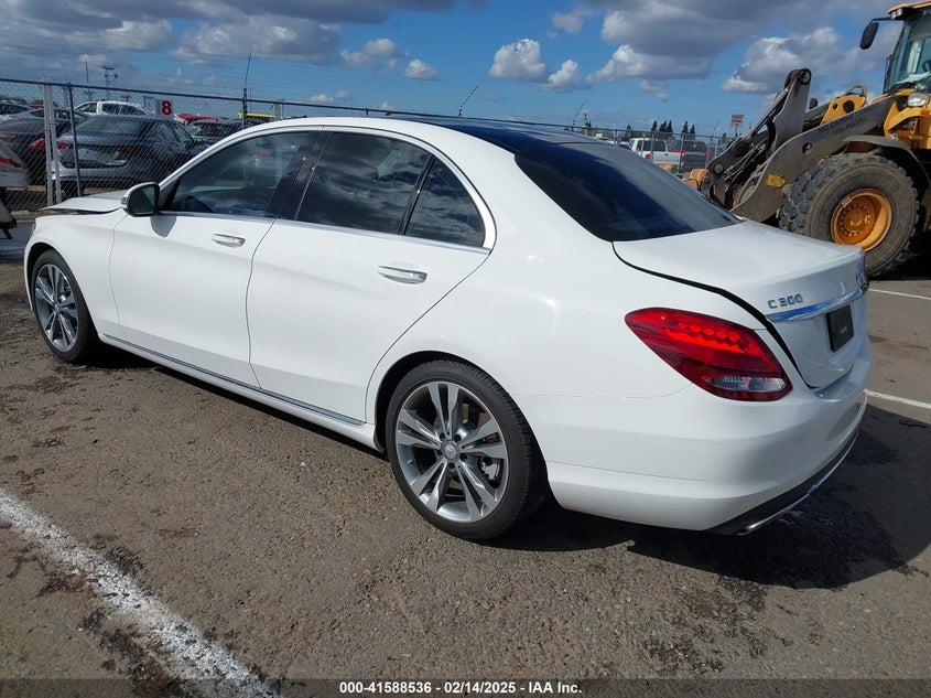 2016 MERCEDES-BENZ C 300 LUXURY/SPORT - 55SWF4JB2GU156633