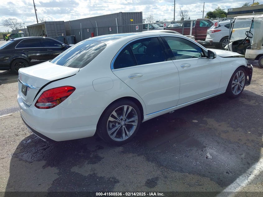 2016 MERCEDES-BENZ C 300 LUXURY/SPORT - 55SWF4JB2GU156633