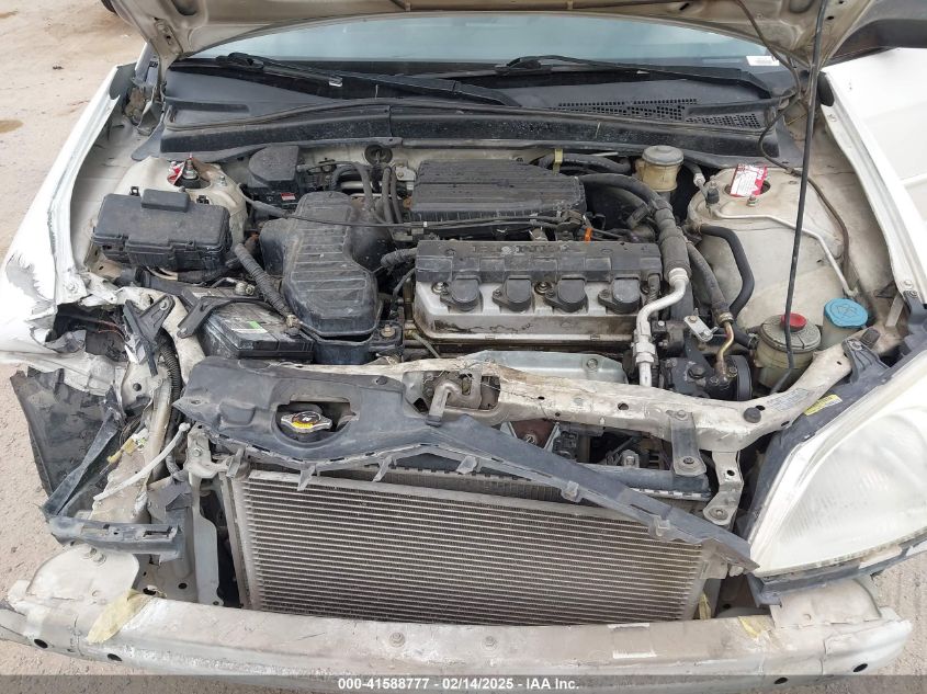 2003 Honda Civic Lx VIN: 2HGES16553H564270 Lot: 41588777