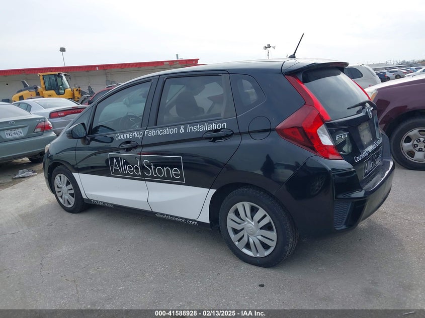 2016 Honda Fit Lx VIN: JHMGK5H55GX032352 Lot: 41588928