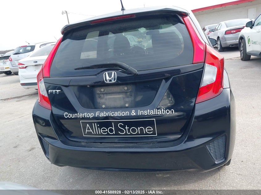 2016 Honda Fit Lx VIN: JHMGK5H55GX032352 Lot: 41588928
