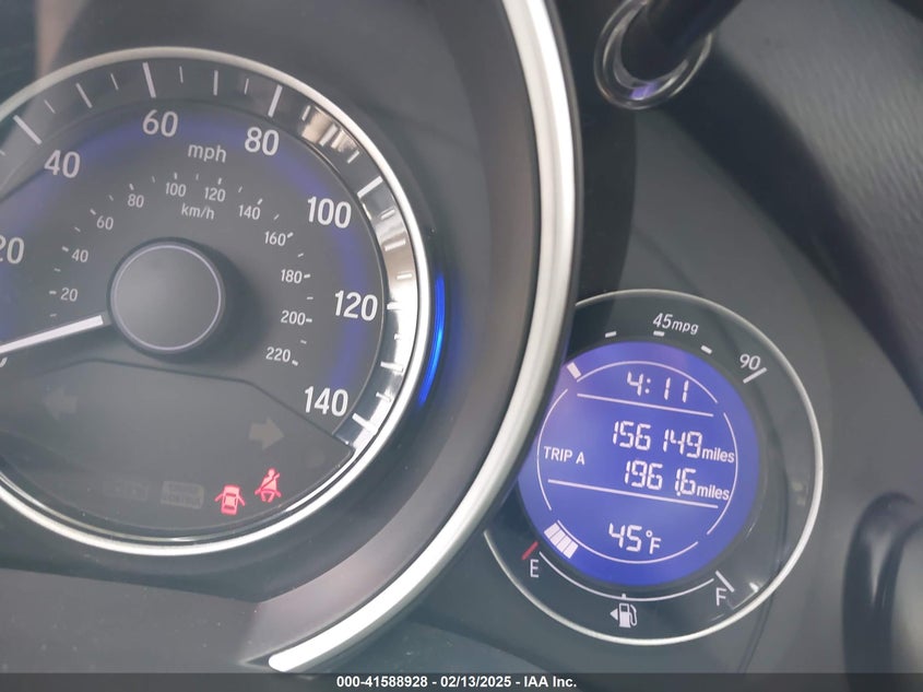 2016 Honda Fit Lx VIN: JHMGK5H55GX032352 Lot: 41588928