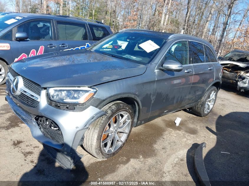 2020 MERCEDES-BENZ GLC 300 4MATIC - WDC0G8EB3LF695087