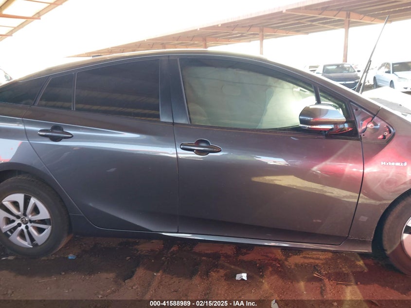 2018 TOYOTA PRIUS VIN: JTDKARFUXJ3062963