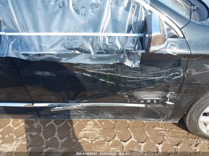 2016 Chevrolet Impala Ls VIN: 2G1145S31H9138475 Lot: 41589034