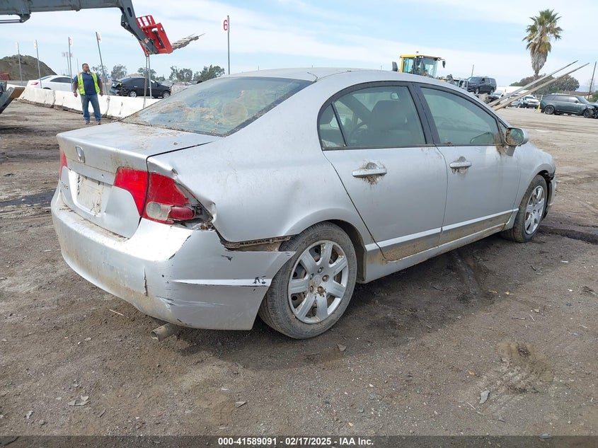 2006 HONDA CIVIC VIN: JHMFA165X6S011941