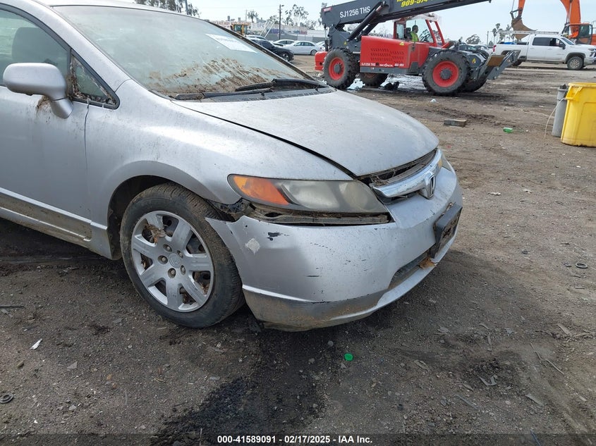 2006 HONDA CIVIC VIN: JHMFA165X6S011941