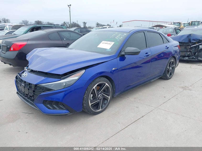 2023 HYUNDAI ELANTRA VIN: KMHLR4AF1PU423570
