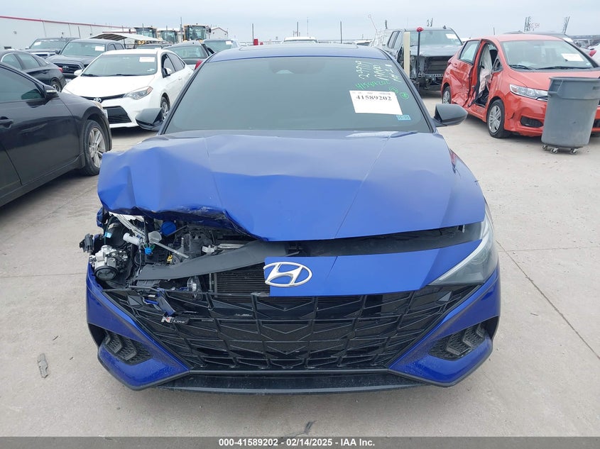 2023 HYUNDAI ELANTRA VIN: KMHLR4AF1PU423570
