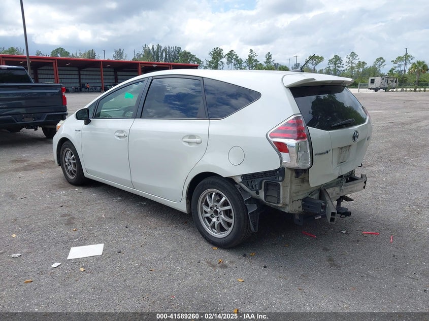 2015 TOYOTA PRIUS V VIN: JTDZN3EU2FJ031677