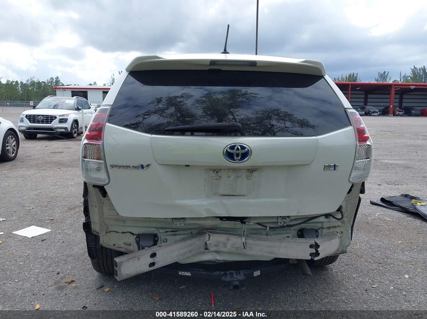 2015 TOYOTA PRIUS V VIN: JTDZN3EU2FJ031677