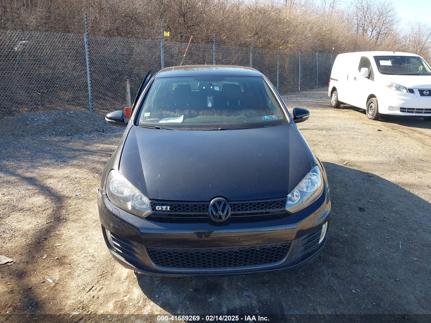 2012 VOLKSWAGEN GTI VIN: WVWFV7AJ7CW122741