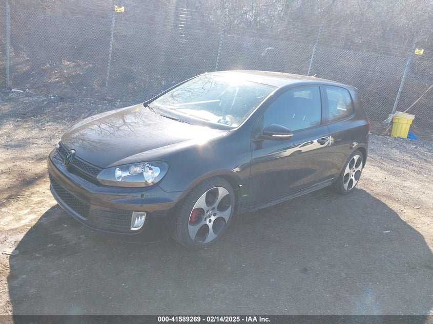 2012 VOLKSWAGEN GTI VIN: WVWFV7AJ7CW122741